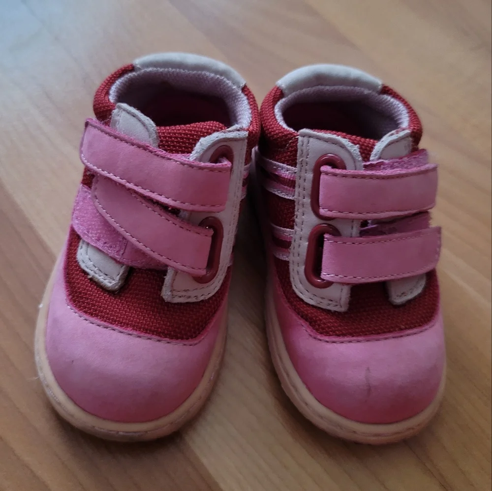 Perfection by Jumping Jacks Girls 5M Walking Toddler Shoes Pink Sneakers Boot